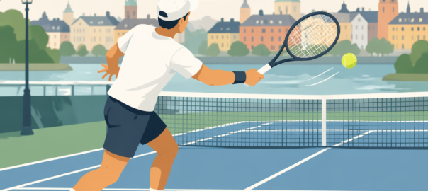 Tennis som nybörjare i Stockholm